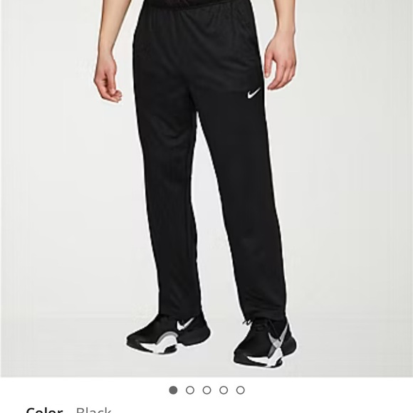 Nike Dri Fit Black Sports Pants - Picture 1 of 3